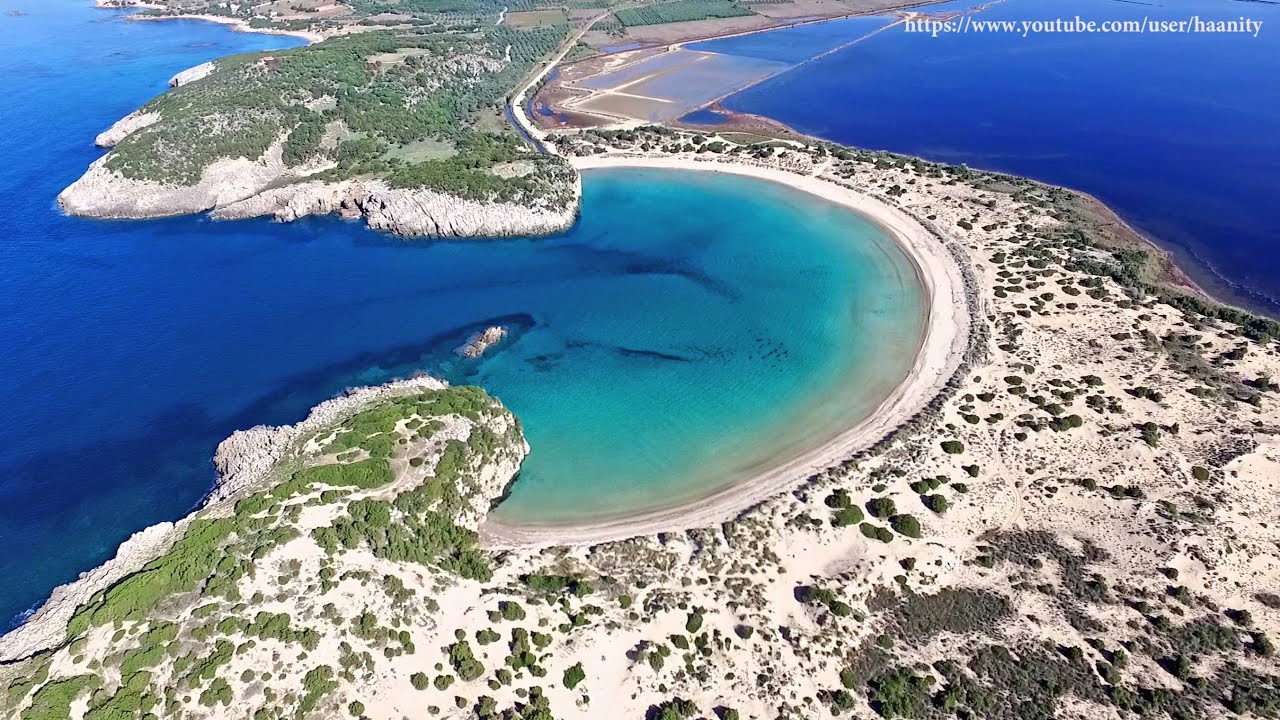Voidokilia Beach Navarino | Βοιδοκοιλιά Ναυαρίνο Dji Phantom 3 Drone Greece