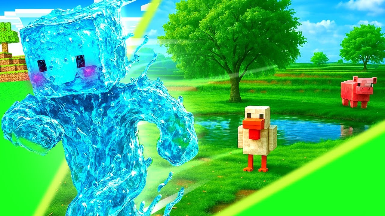 Si Tocas el Color Minecraft se Vuelve Más REALISTA!