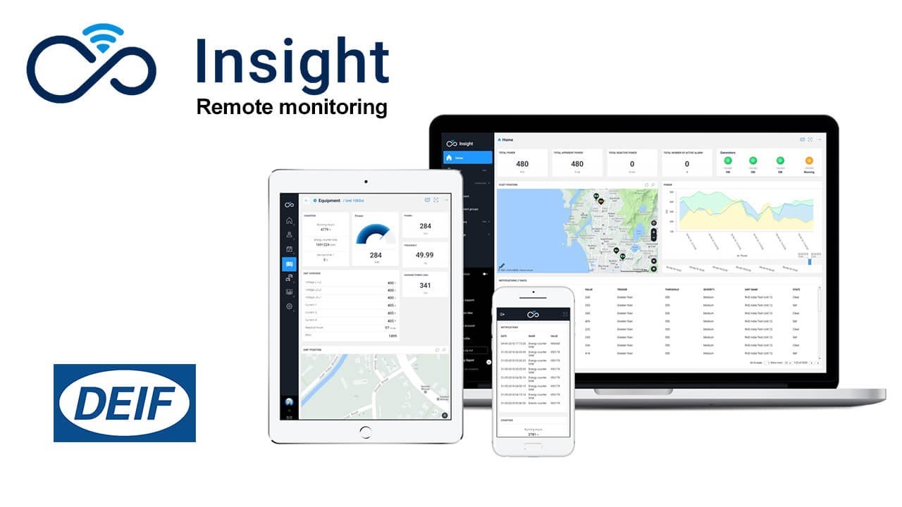 Remote monitoring of your equipment - DEIF Insight intro