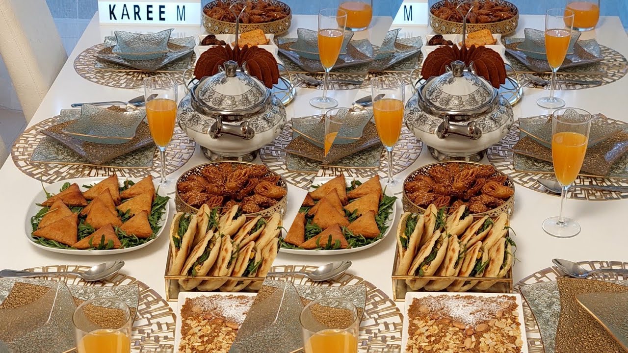 تقديم مائدة إفطار 🌙وافكار لأول يوم رمضان للتعريف أولادكم عن أهمية رمضان للمسلمين🌙🎉