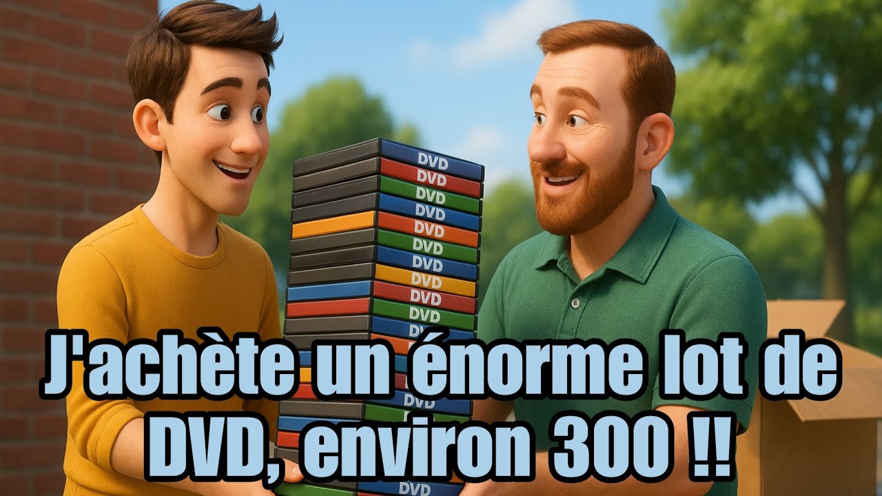 J'achète 300 DVD pour 40 euros via Leboncoin // #achats #dvd #horror #cinema #collection #unboxing 
