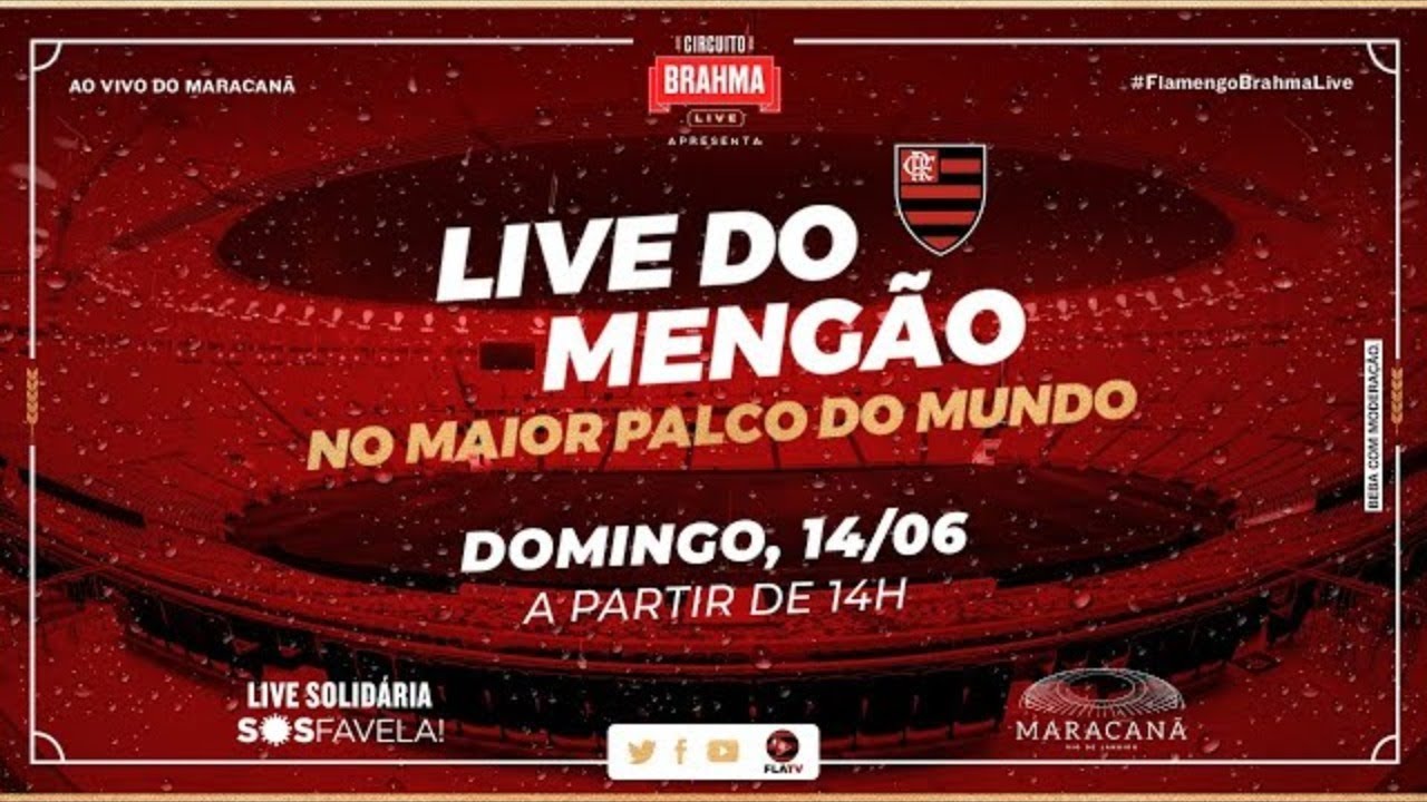 Live do Meng&atilde;o no Maracan&atilde; - #FlamengoBrahmaLive