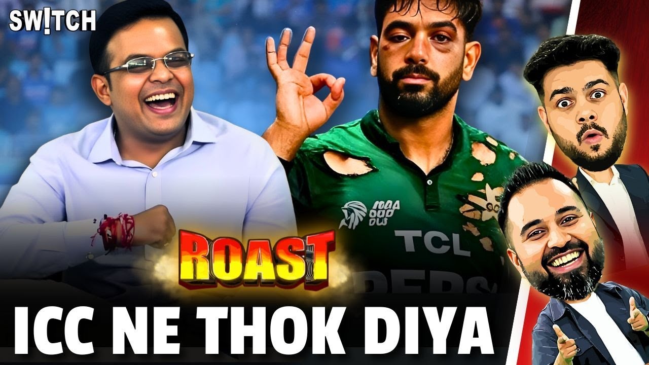 ROAST | Haris Rauf hue Suspend, ICC ne kiya Pakistan par bada fine | Asia Cup 2025 | Cricket