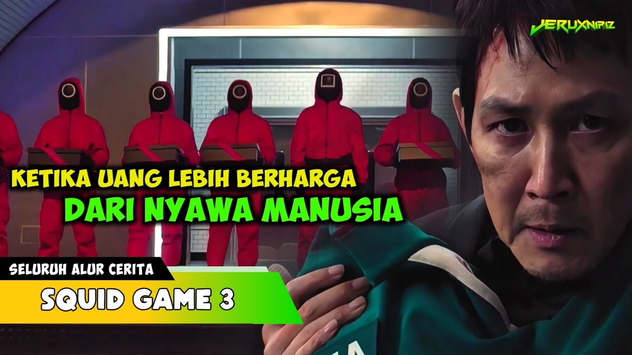 SANG PEMENANG SESUNGGUHNYA‼️Seluruh Alur Cerita Film SQUID GAME 3