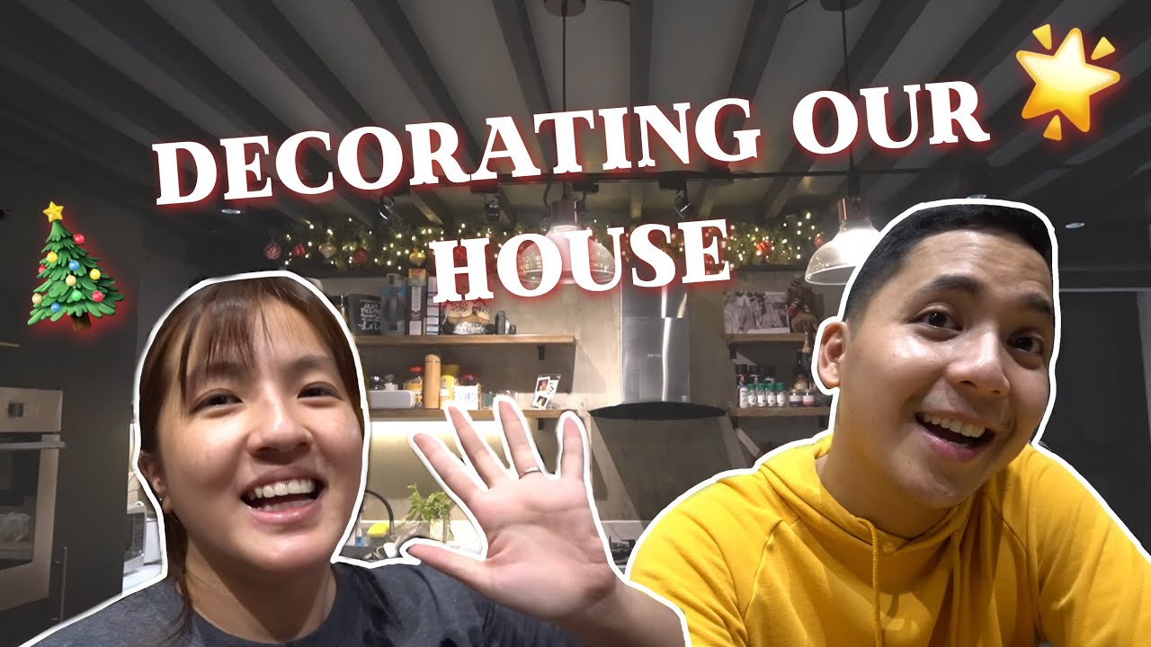 VLOGMAS 13! (DECORATING OUR HOUSE) | Joyce Ching