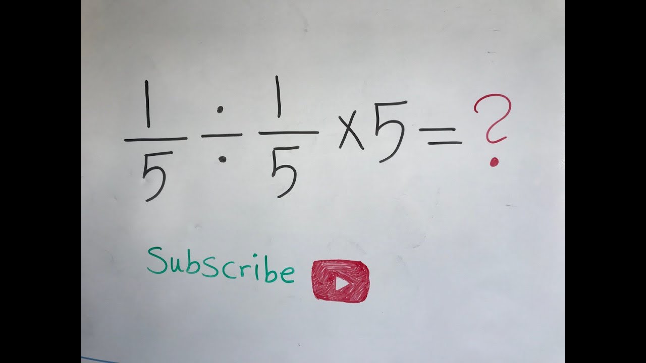 Only 1 in 5 Can Solve This Math Expression!