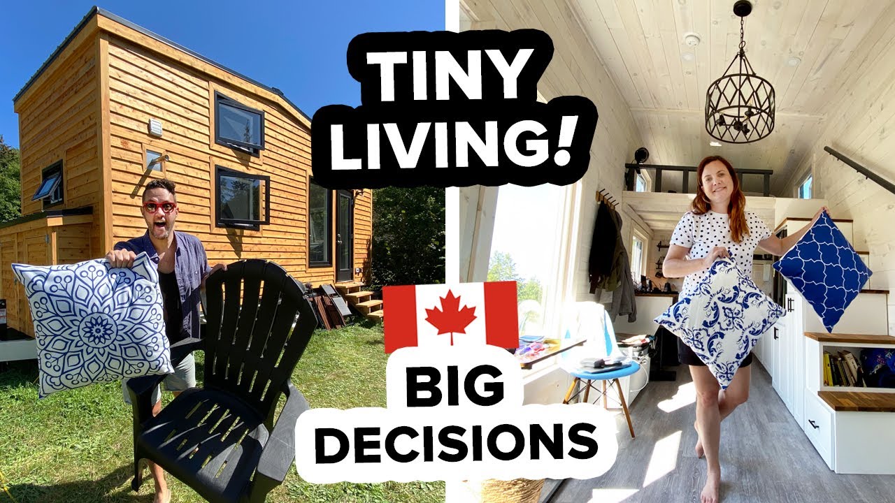 Designing our Tiny House in Nova Scotia. DIY Interior Decorating | Canada Tiny Home