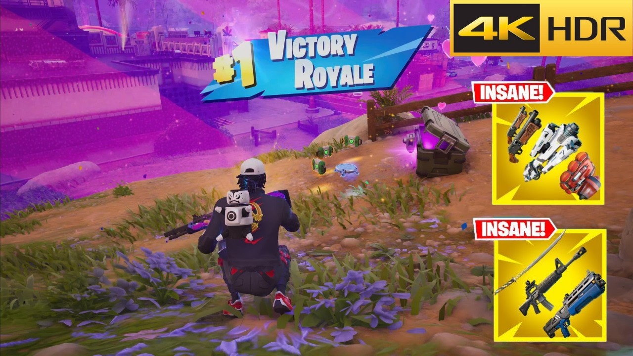 Fortnite Battle Royale ( Zero Build) 4k 60fps gameplay (Fortnite chapter 7 )