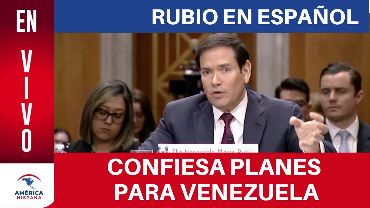 EN VIVO ESPAÑOL 🔴‼️ ¡Rubio DESTRUYE a Demócratas! Defensa Explosiva de la Captura de Maduro
