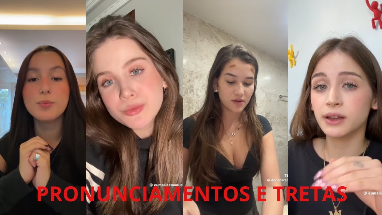 Pronunciamentos da treta com Yasmin Galvão