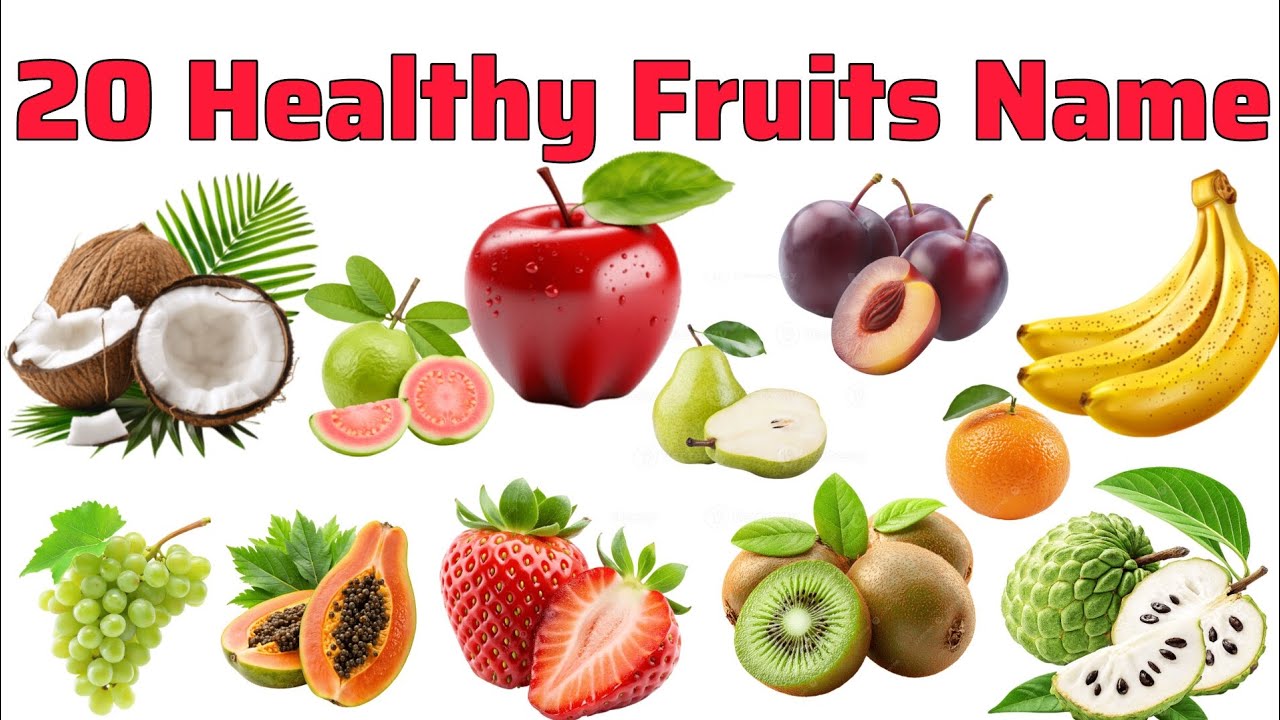 Fruits Name For Kids- फलों के नाम|Kids Learning|Kids Knowledge|Pre-Kids Learning