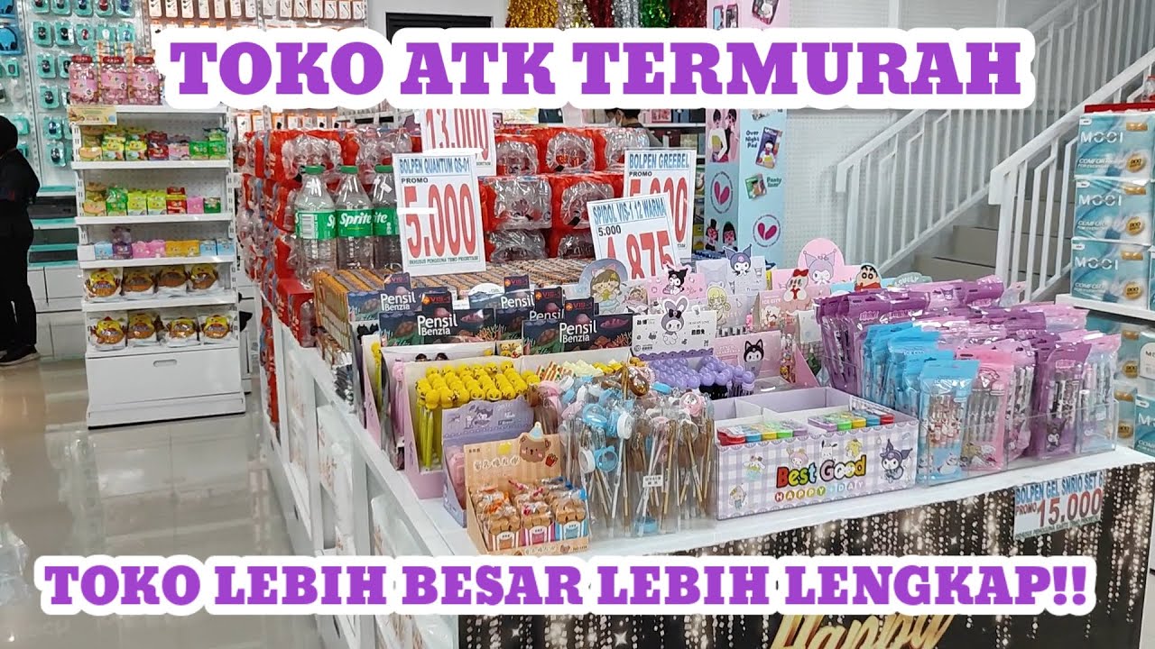 TBMO WIYUNG TOKO ATK TERLENGKAP DAN MURAH PUOOLLL!!