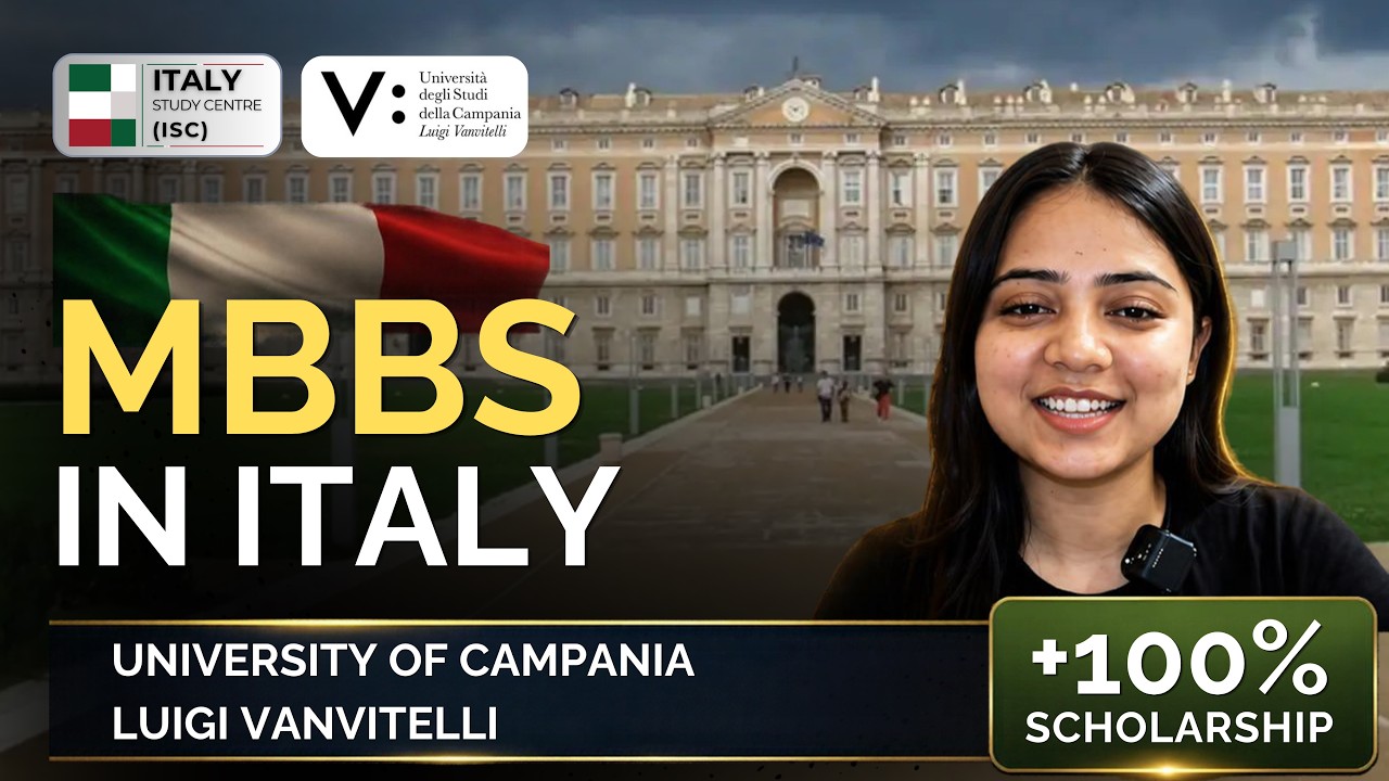 Study MBBS in Campania, Italy 🇮🇹. Upto 100% Scholarships. MBBS in Europe. Italy VISA