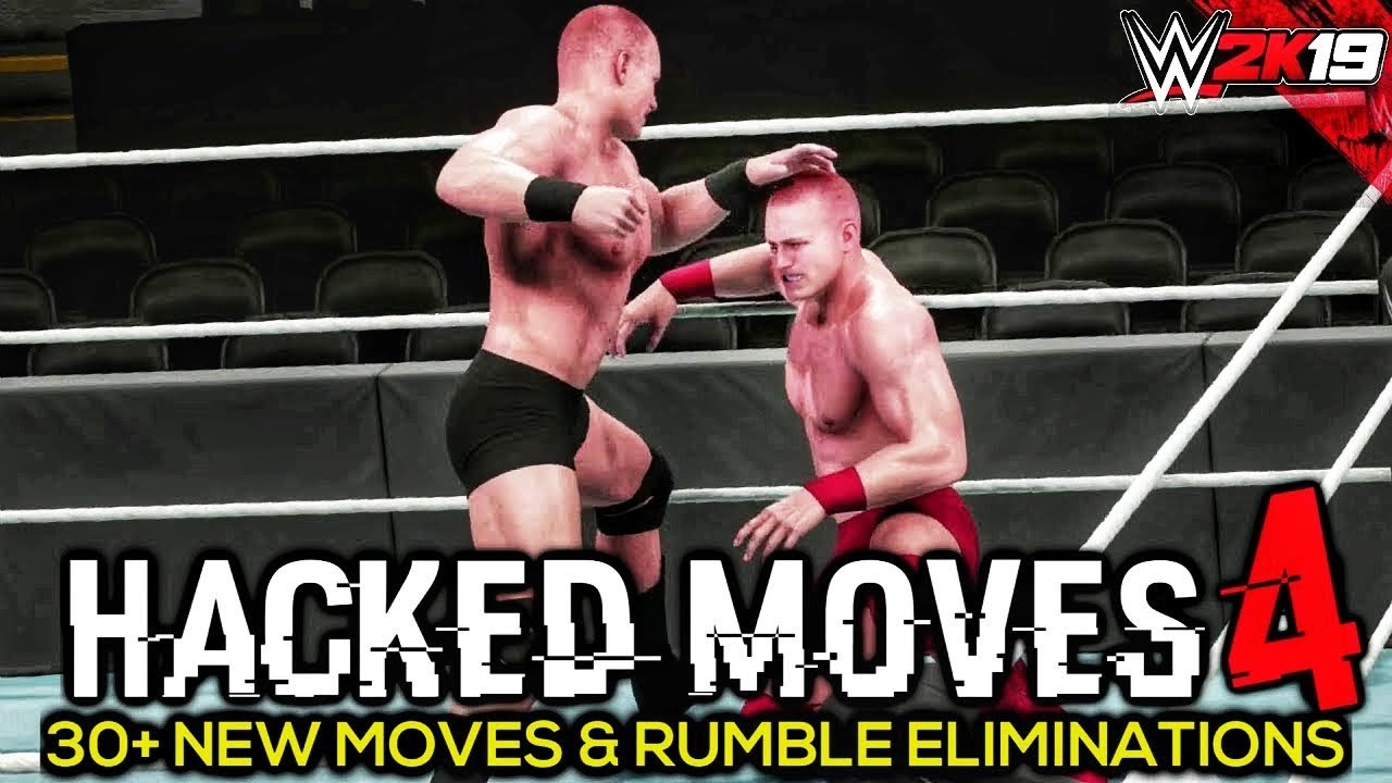 WWE 2K19 Hacked Moves Pack 4 | New Finishers, Signatures & Royal Rumble Eliminations
