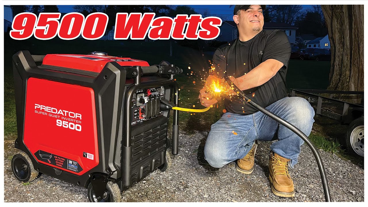 Predator 9500 Inverter Generator - Bigger Power, Less Noise?