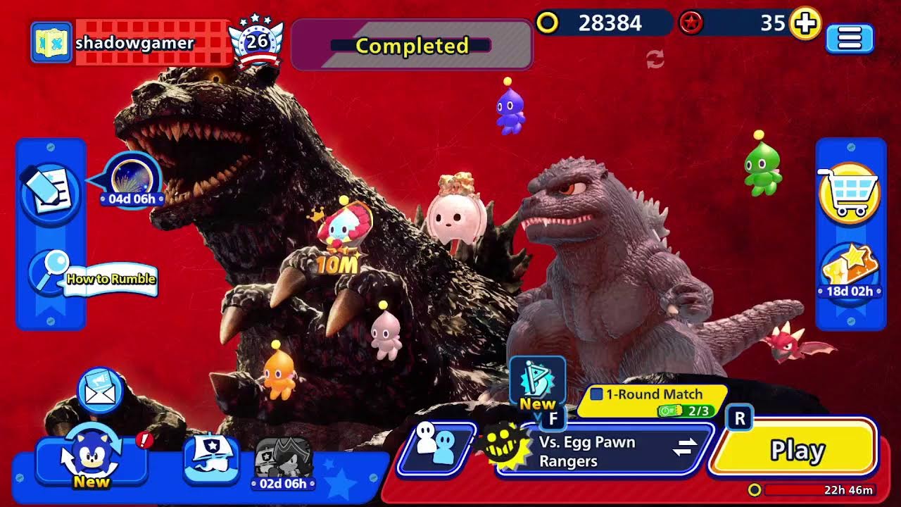 playing sonic again