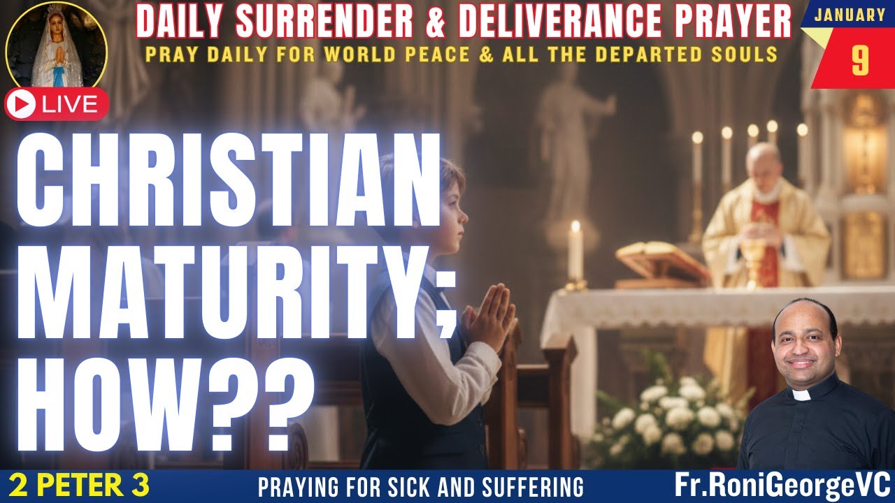Christian Maturity; How?? | New Testament Bible Reading | Fr. Roni George VC