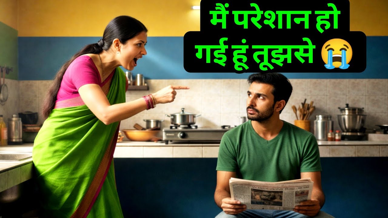 पत्नी के तानों से परेशान पति, घर छोड़ कर चला गया.. जब हकीकत पता चली,फिर जो हुआ | Emotional story