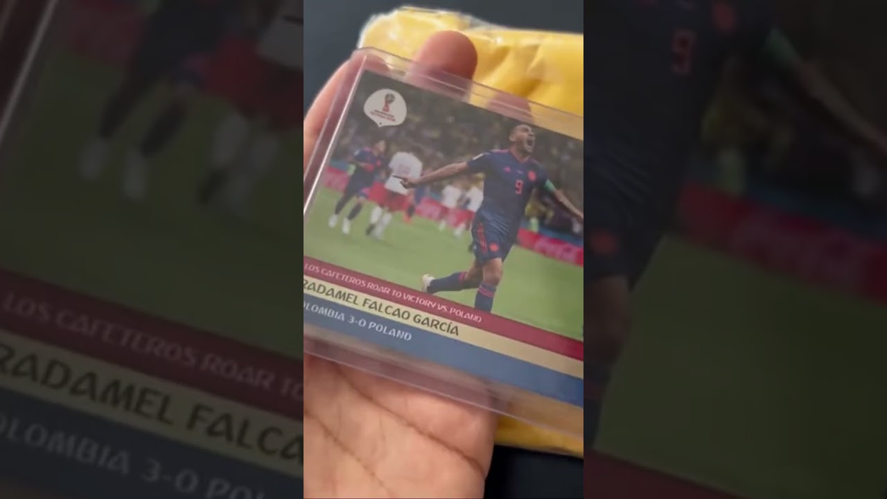 Panini instant Rusia 2018. Falcao 1 de 80.