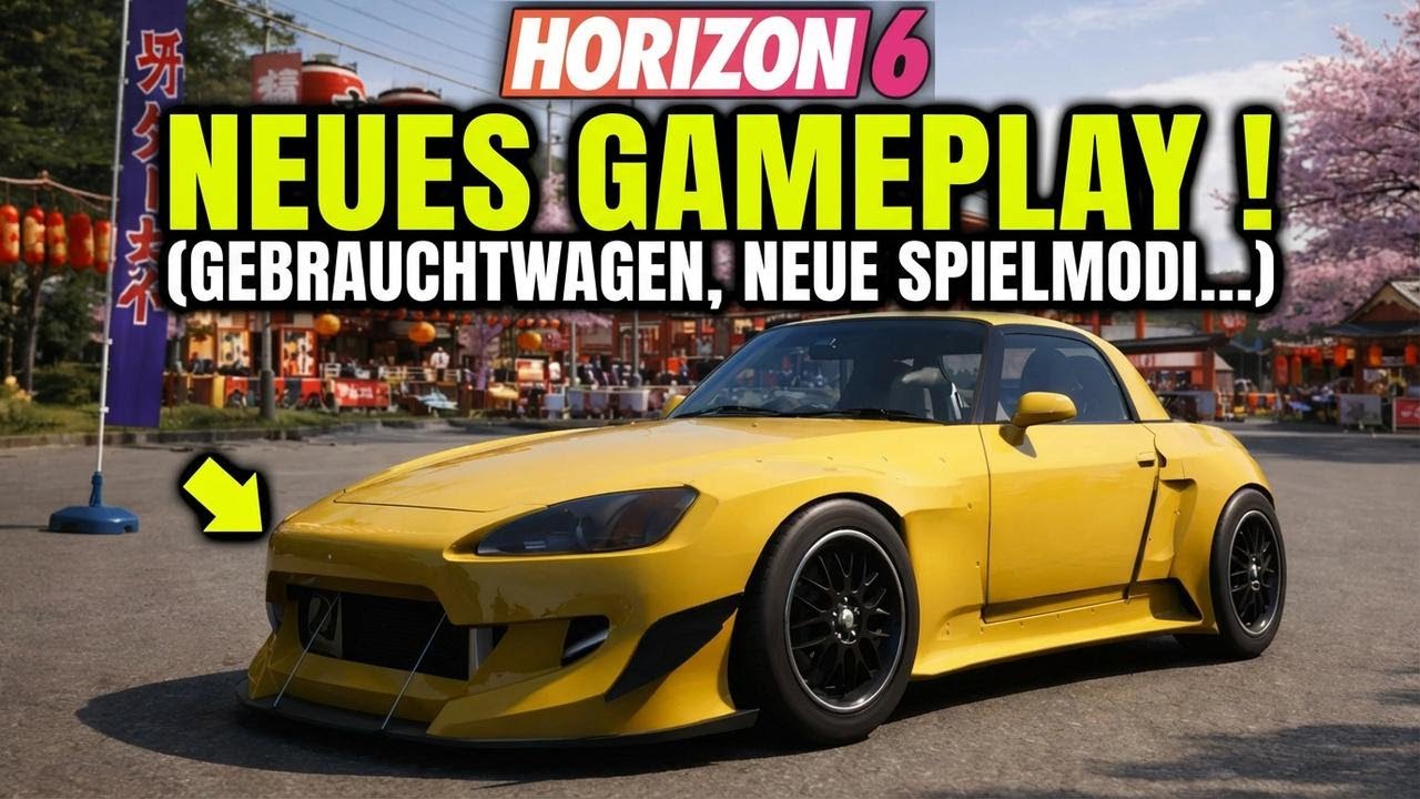 FORZA HORIZON 6: 2 neue Spielmodi & ein Gebrauchtwagen-Shop entdeckt!