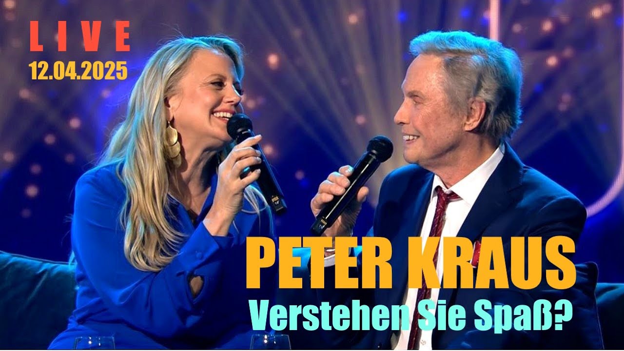 Peter Kraus bei „Verstehen Sie Spaß?“