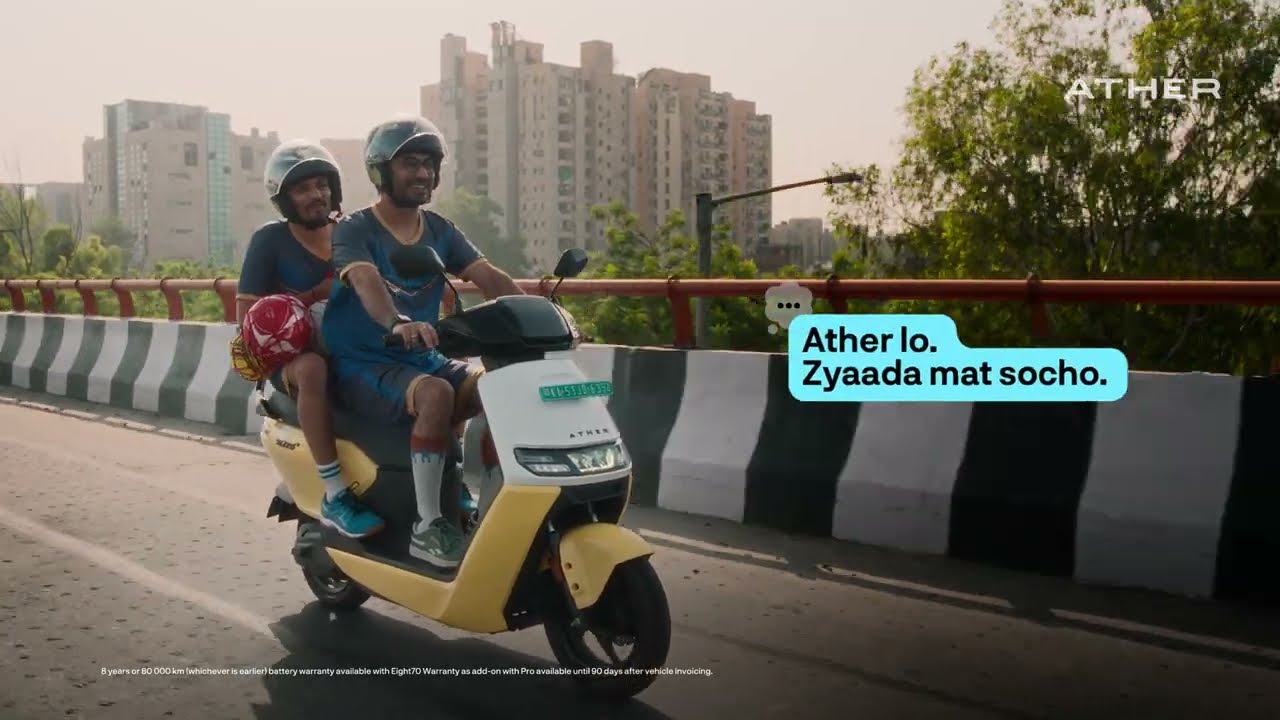 8 Year Battery Warranty | That's the Ather Advantage