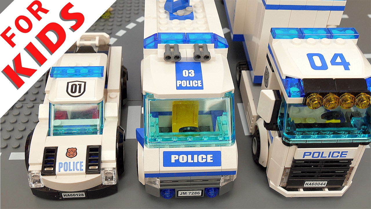 LEGO City  Mobile Police Unit - Police Truck