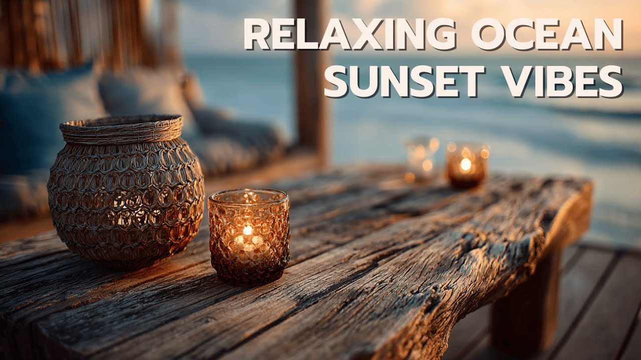 Instrumental Smooth Music & Chillwave for Relaxing Ocean Sunset Vibes