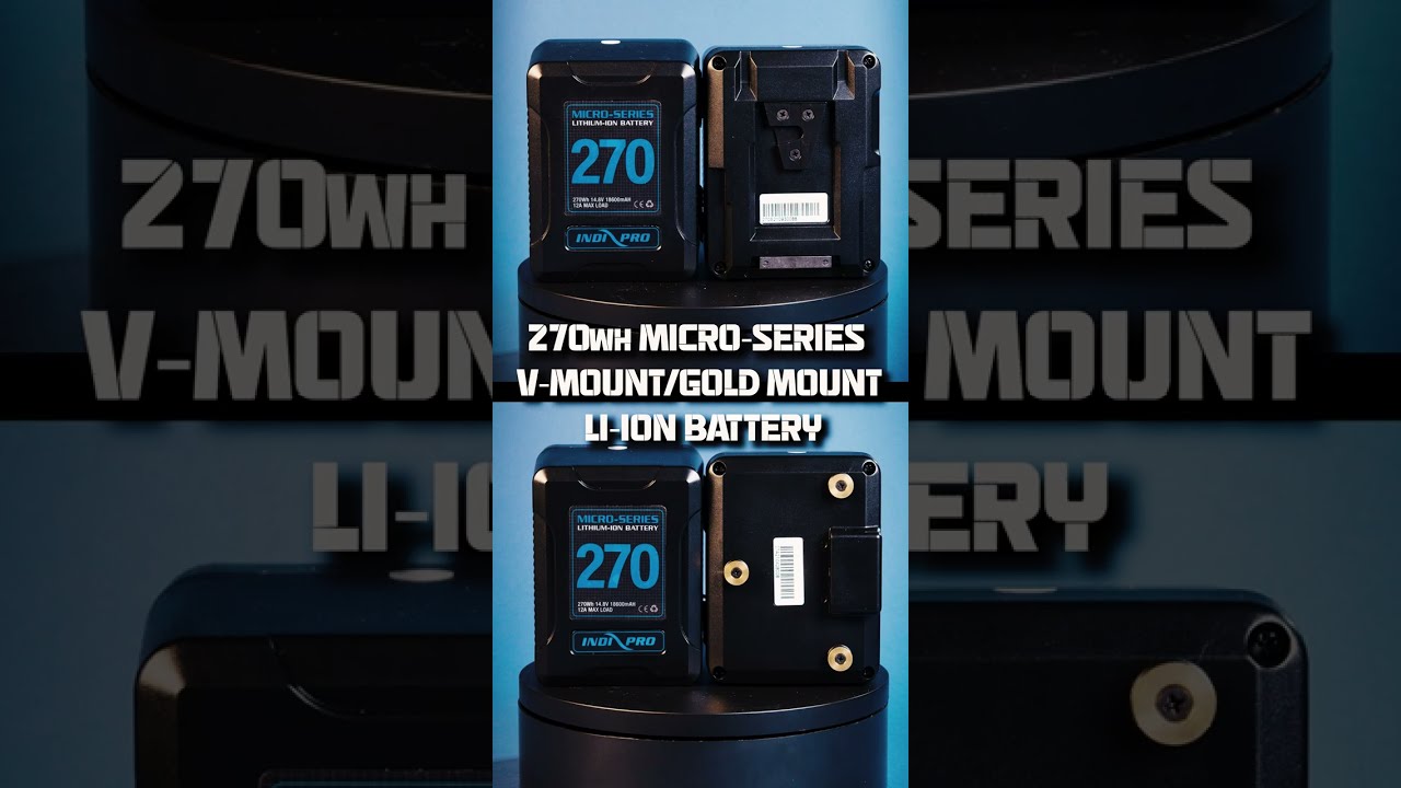 Micro-Series 270Wh V-Mount/Gold-Mount Li-Ion Battery