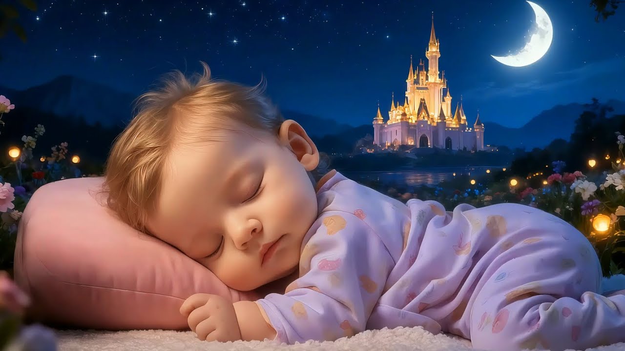 Baby Sleep Music 🎶 Fall Asleep in 3 Minutes with Mozart & Brahms Lullaby 🌙