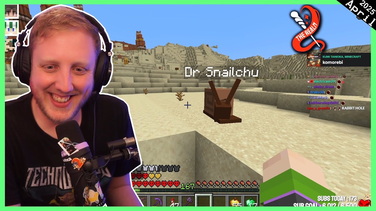 The Realm SMP • NEW +LUCK AXE??? - Philza VOD - Streamed on April 7 2025