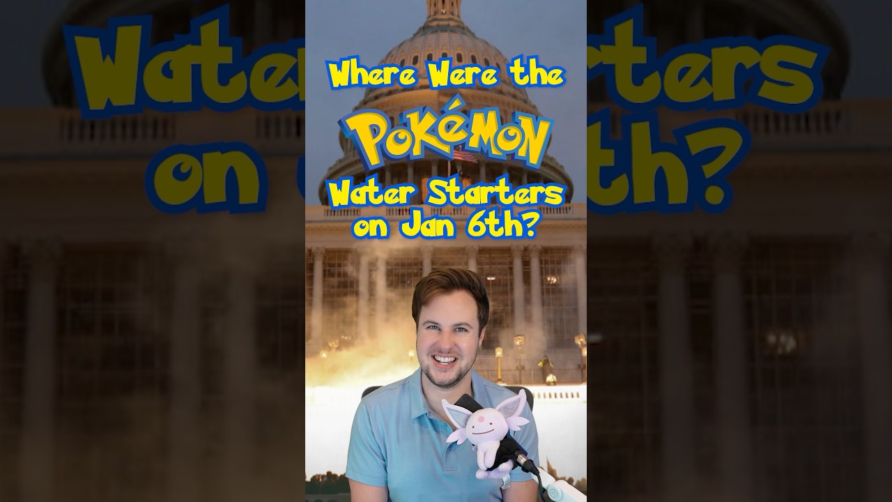 Where Were the Pok&eacute;mon Water Starters on January 6th? #shorts #pokemon #anime #gamer