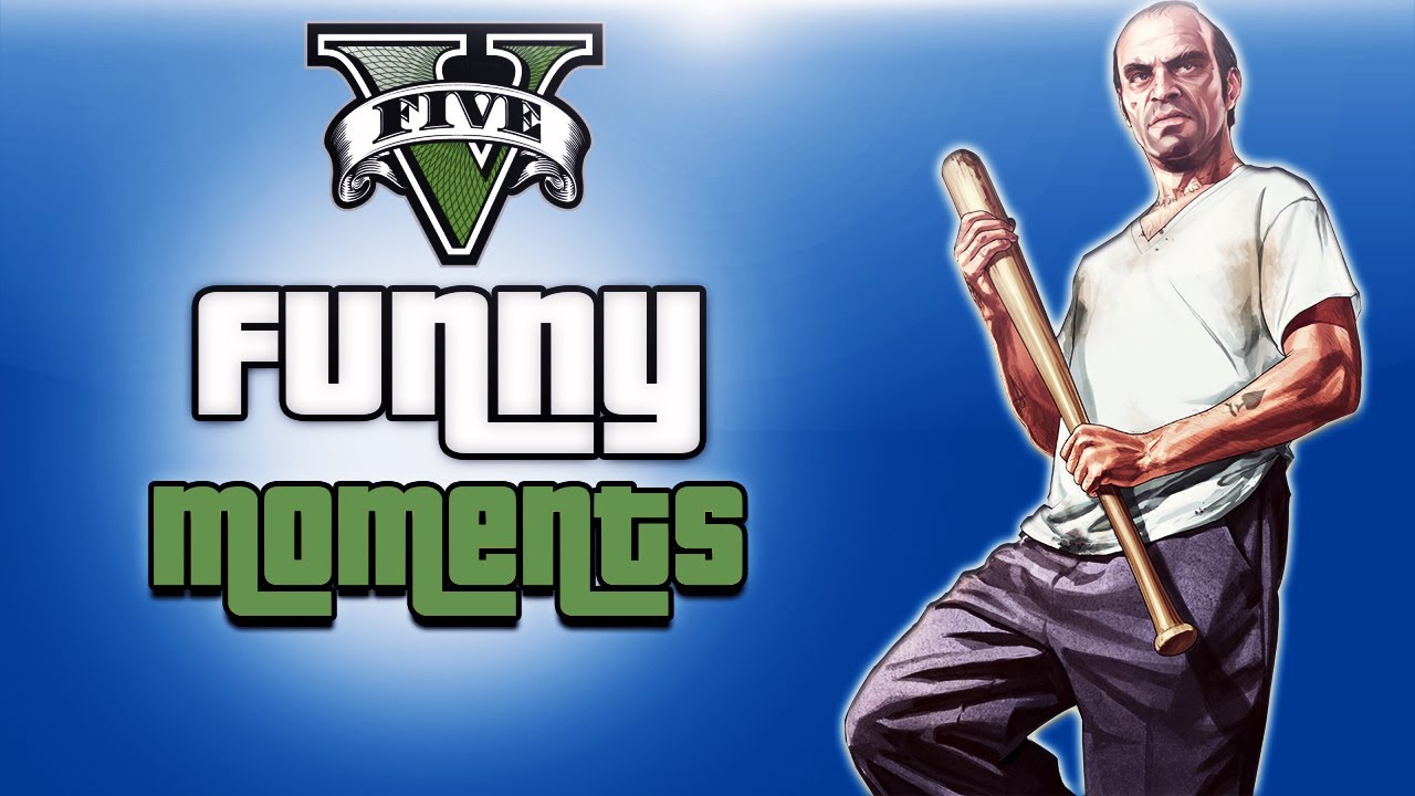 Смешные моменты кампании GTA 5, эпизод 2 (Пинаем кур, Нападаем, Плохое вождение)