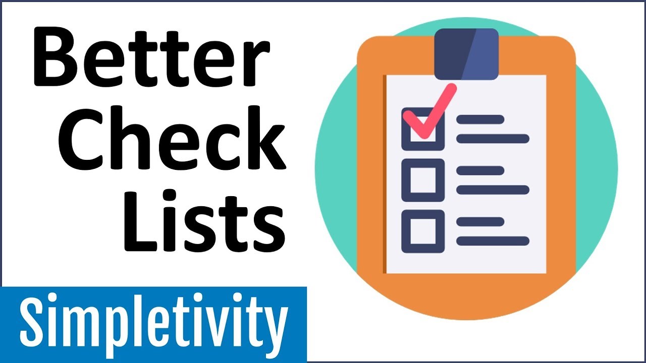 How to Use Checklists to Free Up Your Mind (Tips & Tricks)