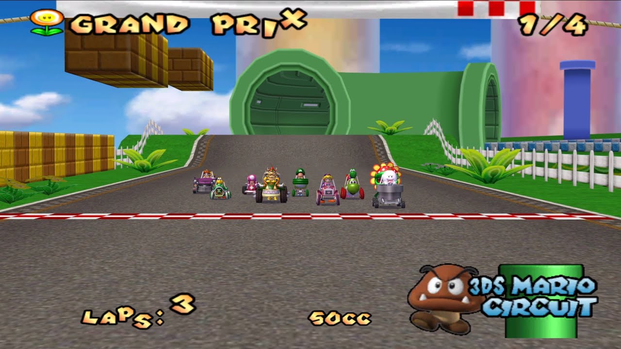 Mario Kart Double Dash Plus v3.3 Custom Flower Cup 2 50cc