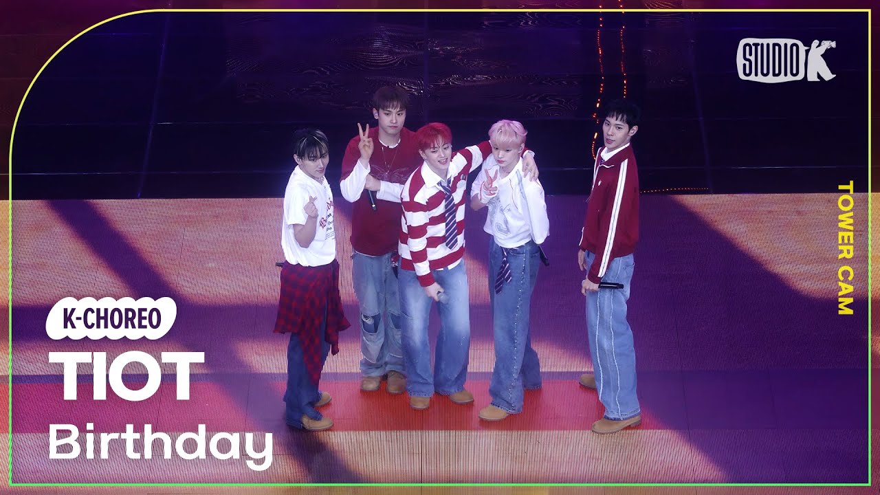 [K-Choreo Tower Cam 4K] 티아이오티  'Birthday' (TIOT  Choreography) l @MusicBank KBS 250516