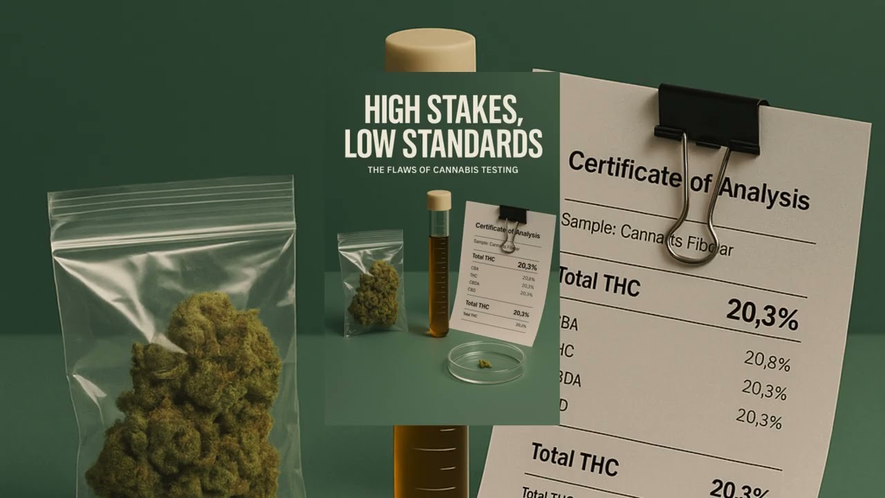 HIGH STAKES, LOW STANDARDS: THE FLAWS OF CANNABIS TESTING ⚖️