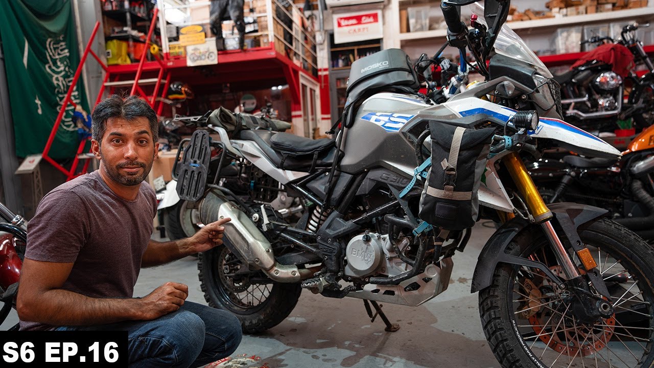 THE MOST EXPENSIVE PUNCTURE REPAIR IN JEDDAH S06 EP.16 | MIDDLE EAST ON MOTORCYCLE