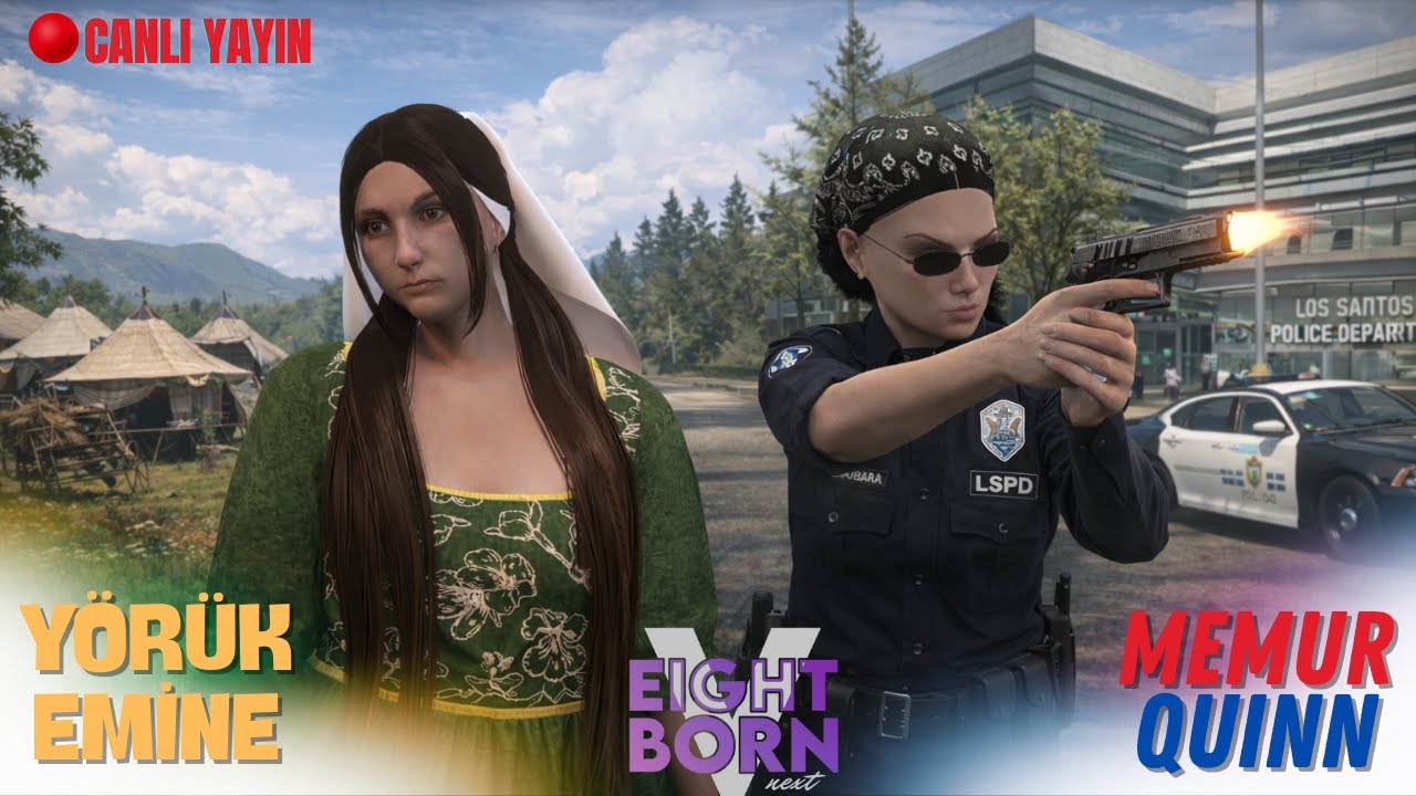 EightbornV NEXT | Y&Ouml;R&Uuml;K EMİNE LOS SANTOS'TA  | EMİNE ŞAŞKIN - 1