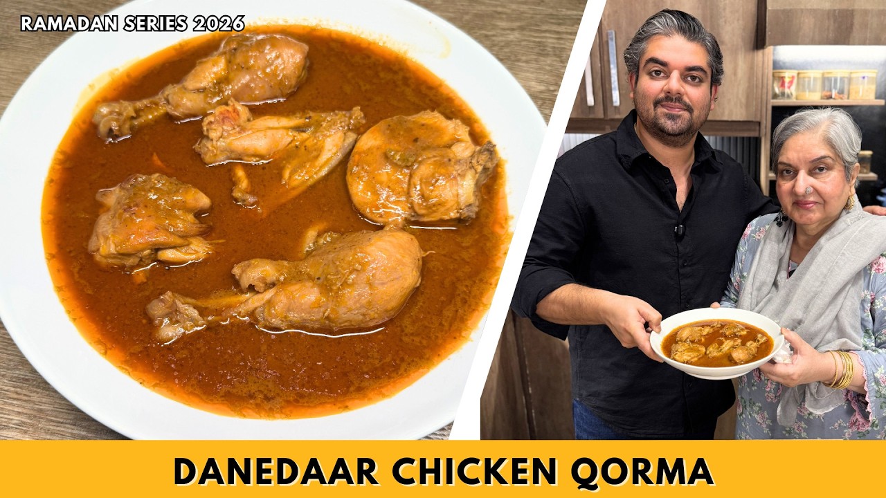 Quick and Easy Chicken Qorma Recipe | Danedaar Qorma Easy Recipe | Food With Saad Raja