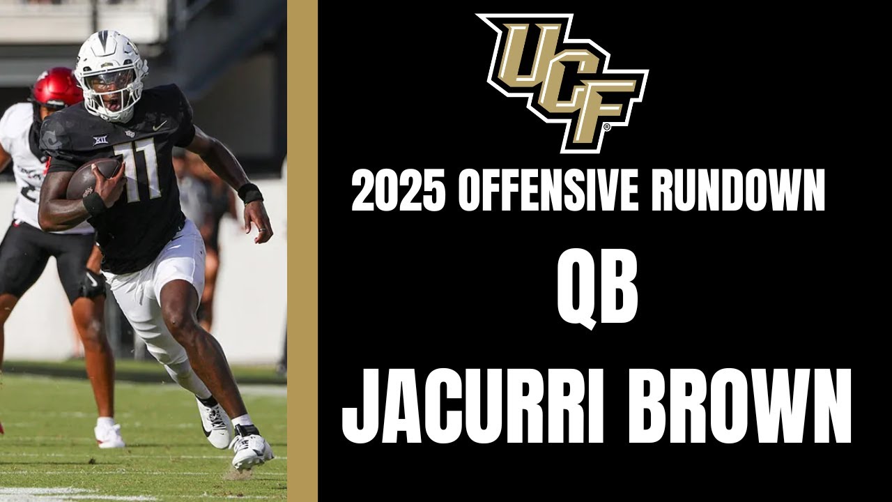 QB Jacurri Brown Highlights | 2025 UCF Offensive Rundown