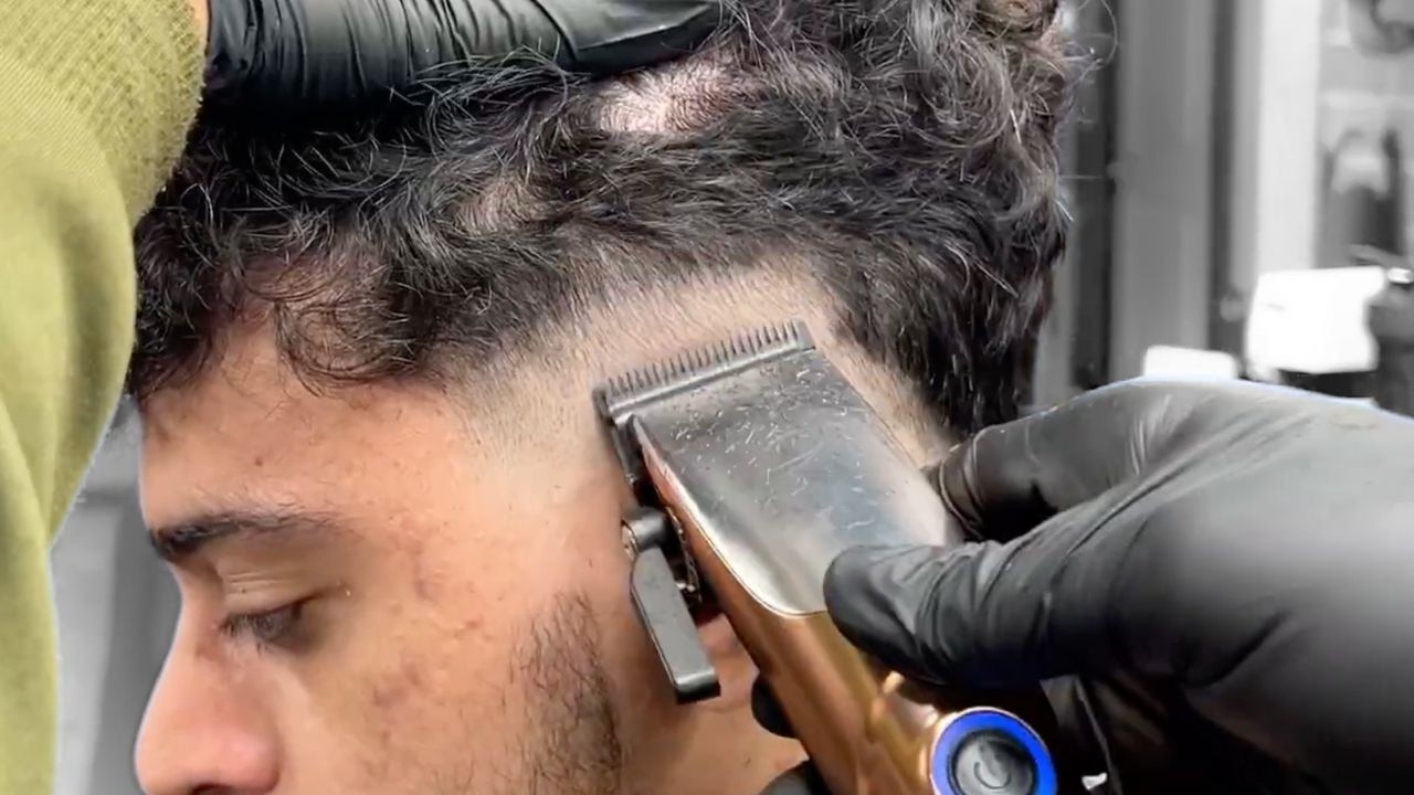 How to Fade Curly Hair PROPERLY | Barber Tutorial