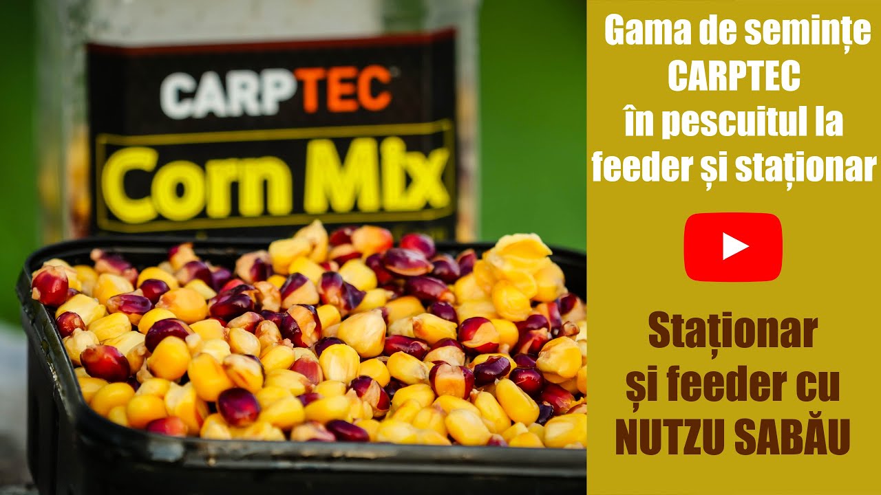 Gama de seminte Carptec in pescuitul la feeder si stationar
