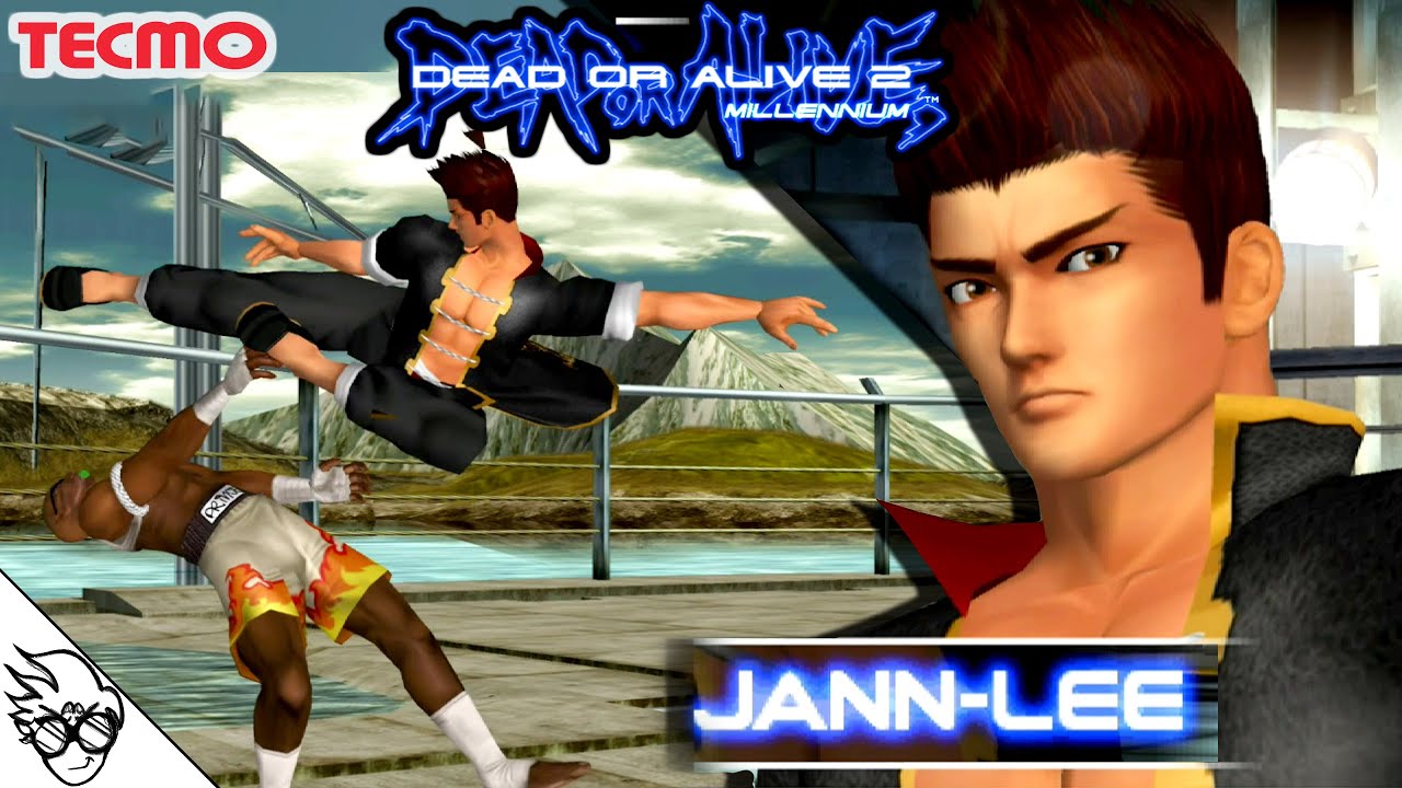 Dead or Alive 2 Millennium (Arcade / 2000) - Jann Lee [Story Mode: Playthrough/LongPlay]