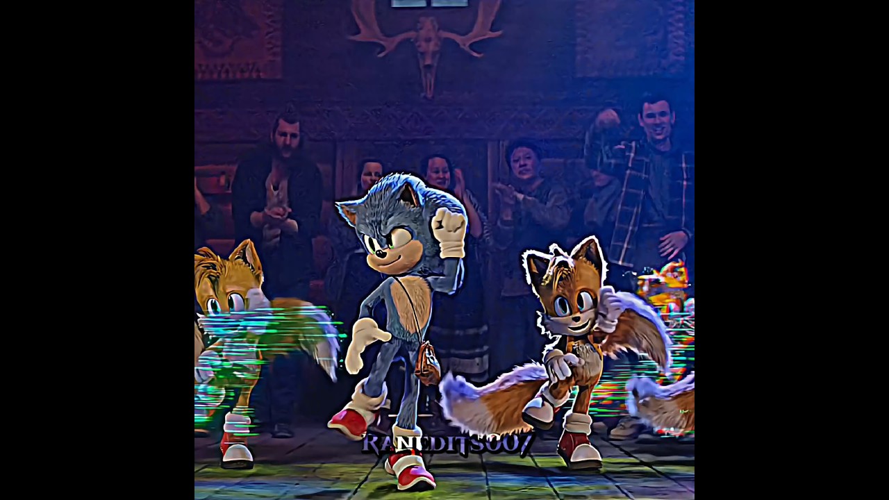 Sonic dance with Tails 💀😱 | Sonic the hedgehog | #sonic #edit #shorts #animation