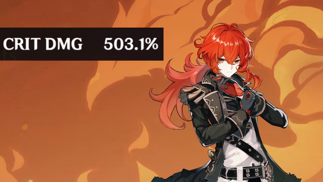 What PROPER 500% Crit Damage Diluc Looks Like