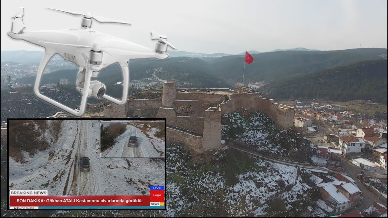 Türkiye / Kastamonu / Drone Manzara 1080p Full HD 4K Video