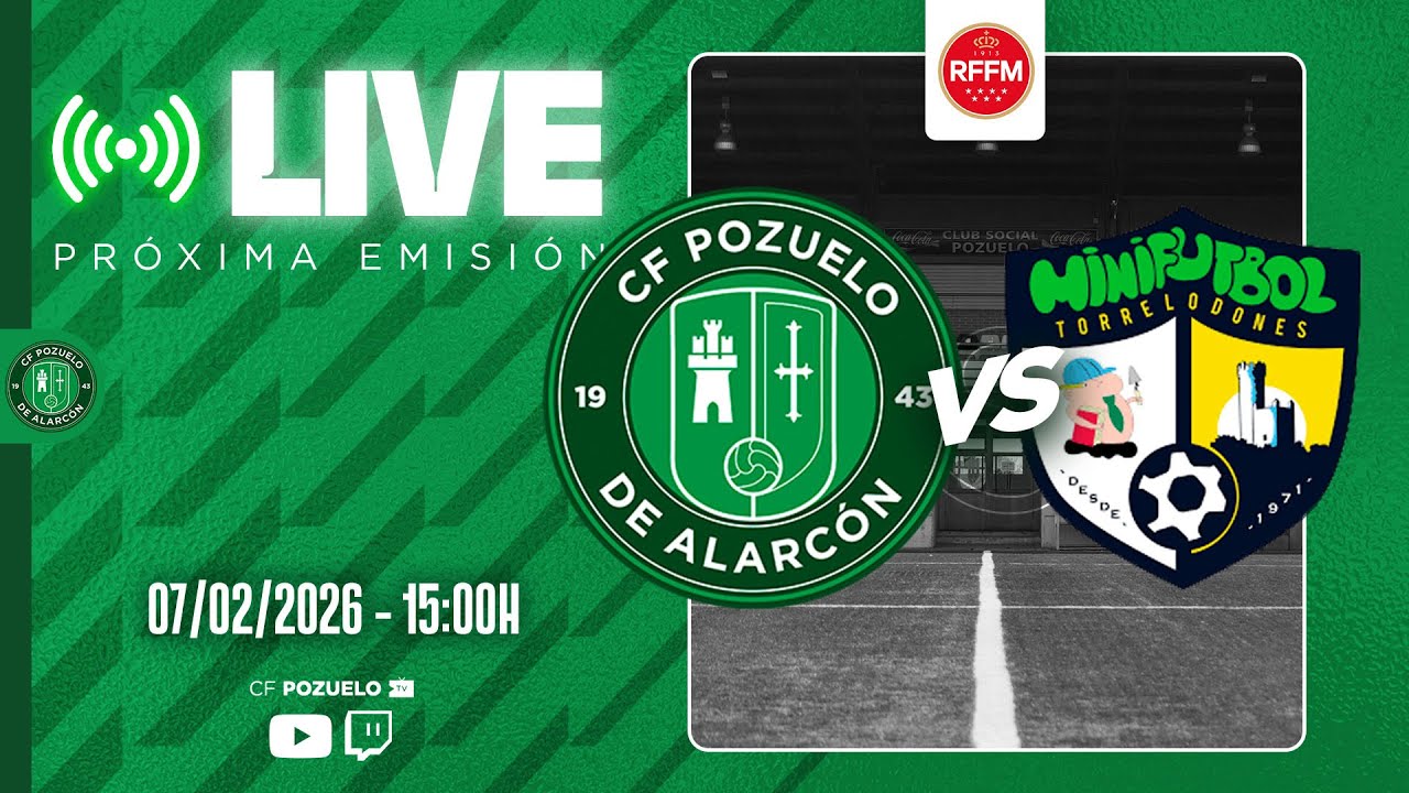 🔴 DIRECTO | CF POZUELO INFANTIL B 🆚 CD MINIFUTBOL TORRELODONES | J17