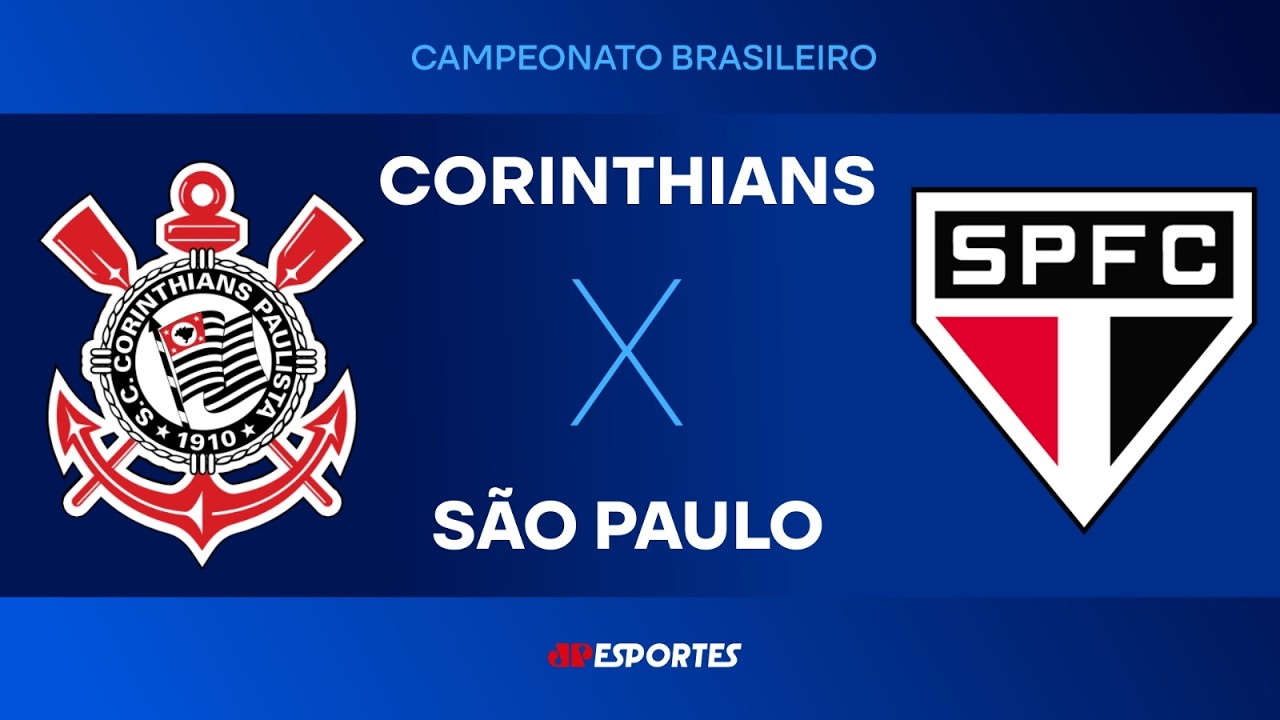 Corinthians x S&atilde;o Paulo - AO VIVO - 10/05/2026 - Brasileir&atilde;o