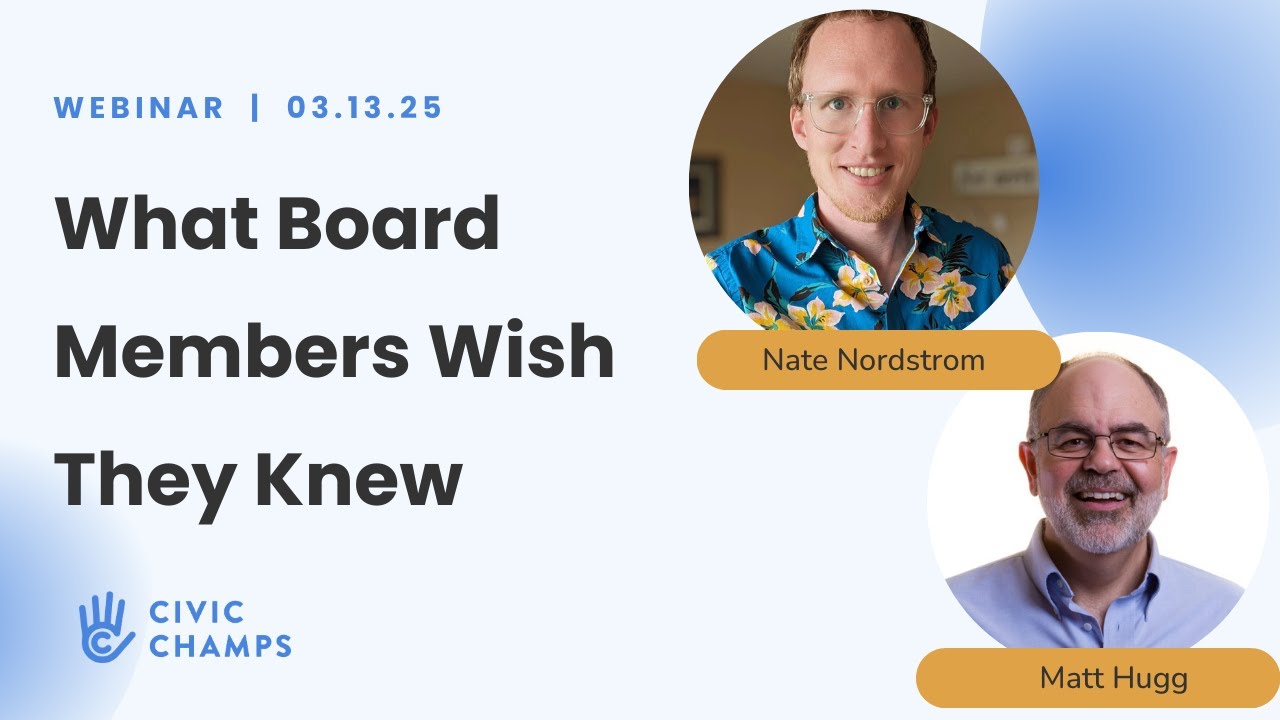 What Board Members Wish They Knew: A Practical Discussion on Board Engagement